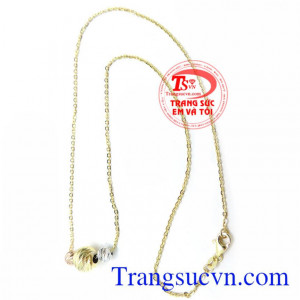 Dây Nữ Ý Mặt Bi Phay Sáng Bóng