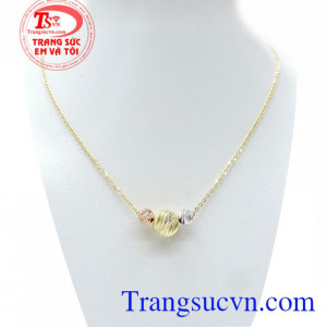 Dây Nữ Ý Mặt Bi Phay Sáng Bóng chất lượng cao