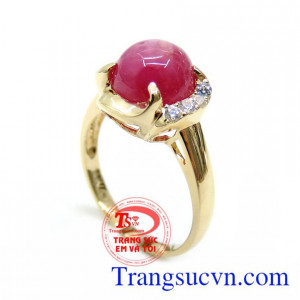 Nhẫn Nữ Ruby Xinh Xắn