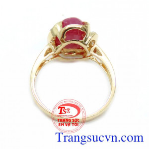 Yếu tố tạo lên đặc trưng cho màu sắc của Ruby: lửa và máu như tượng trưng cho sự ấm cúng và cuộc sống của loài người