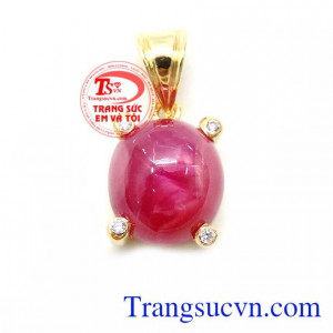 Bán Mặt Dây Chuyền Đá Ruby Thiên Nhiên chất lượng cao.