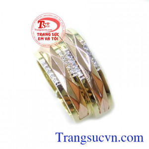 Nhẫn cưới 10k cho các cặp đôi say đăm, có thu mua lại với thời hạn vĩnh viễn