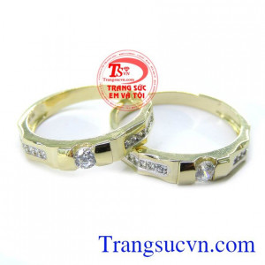 Chất lượng vàng đảm bảo uy tín, nhẫn cưới vàng dành cho nữ, tinh tế và đẳng cấp