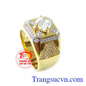 Nhẫn Vàng 10k Dũng Mãnh chất lượng cao, Nhẫn Vàng 10k Dũng Mãnh, nhẫn nam vàng tây, nhẫn nam đẹp. kiểu dáng tinh tế, dễ dàng phối hợp với nhiều trang phục kể cả trong những buổi dạ tiệc sang trọng lẫn môi trường làm việc cùng với phong cách hiện đại, sang