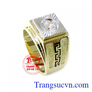 Nhẫn Nam Đẹp Phong Cách Nam Tính chất lượng cao. Nhẫn Nam Đẹp Phong Cách Nam Tính, nhẫn nam vàng tây, nhẫn nam đẹp