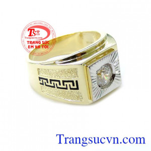 Với một đôi bàn tay mềm mai, chở che cho người phụ nữ thì loại nhẫn phù hợp thường là các mẫu có họa tiết đơn giản, lịch lãm gắn đá màu trắng