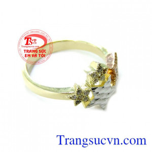 Nhẫn nữ phái đẹp đeo xinh xinh trên ngón tay đeo nhẫn, nhẫn nữ bảo hành 6 tháng giao toàn quốc, thanh toán an toàn.