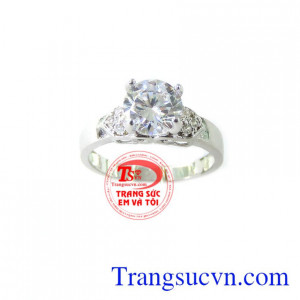 Chiếc Nhẫn Nữ Vàng Trắng Xinh chất lượng cao. Chiếc Nhẫn Nữ Vàng Trắng Xinh, nhẫn nữ vàng tây, nhẫn nữ đẹp