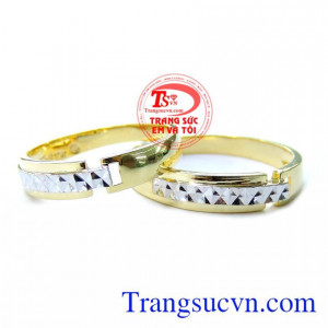 Đôi Nhẫn Cưới Tình Yêu Vĩnh Cửu chất lượng cao