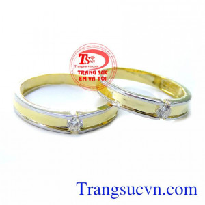 Cặp Nhẫn Cưới Thiêng Liêng Ngày Trọng Đại chất lượng cao