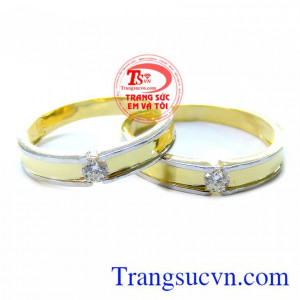 Ý nghĩa của nhẫn cưới chính là sự kết nối giữ hai người nam, nữ yêu nhau và mong muốn sống trọn đời bên nhau