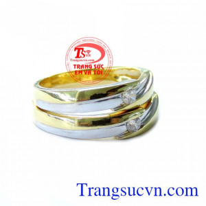 Đôi Nhẫn Bằng Chứng Của Tình Yêu chất lượng vàng đảm bảo