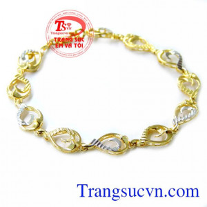 Bán Lắc tay nữ vàng đẹp dành cho nữ. 