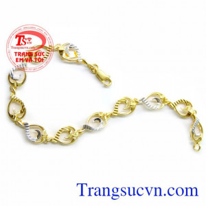 Chiếc Lắc tay nữ vàng đẹp món quà ý nghĩa tinh tế và sang trọng. 