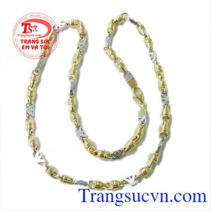 Dây chuyên nam vàng ITALYA