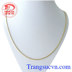 Dây chuyền nữ Ý 10k cá tính chất lượng cao
