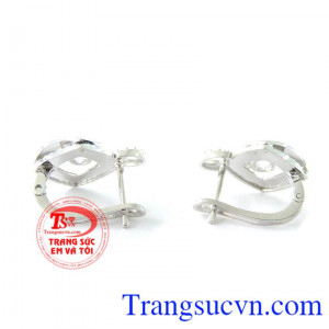 Hoa tai vàng tây giao hàng toàn quốc. Bông tai vàng nữ trẻ trung