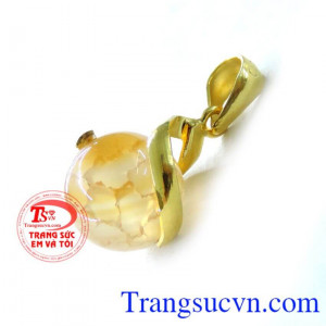 Mặt nữ vàng tây giá rẻ, mặt dây chuyền nữ đeo bền đẹp.