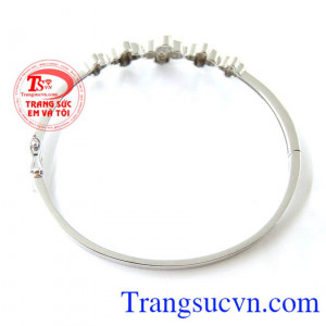 Vòng tay nữ vàng hoa xinh, vòng tay vàng tây, vòng tay nữ đẹp. 