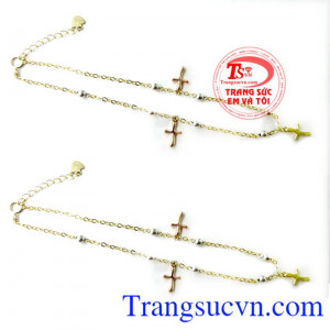 chiếc Lắc chân đường tình yêu bảo hành chu đáo