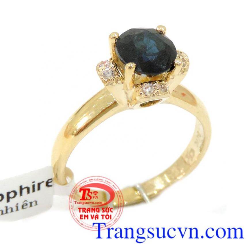 Nhẫn đá quý sapphire