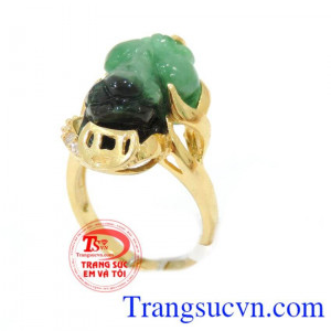 Tỳ hưu ngọc nhẫn nữ hà nội chất lượng đảm bảo uy tín,chiếc Tỳ hưu ngọc nhẫn nữ đeo tay,là món quà tặng trong dịp sinh nhật rất ý nghĩa