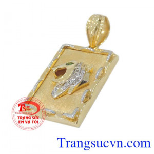 Mặt dây vàng báo chất lượng vàng đảm bảo uy tín