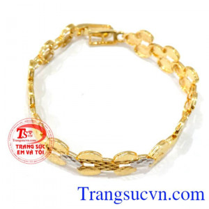 Lắc vàng tây nữ đeo chất lượng đảm bảo món quà ý nghĩa dành cho phái đep. 