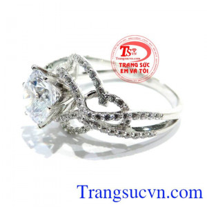 Nhẫn nữ vàng 18k sáng chất lượng đảm bảo uy tín,Chiếc Nhẫn nữ vàng 18k sáng bảo hành 1 năm
