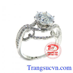 Nhẫn nữ vàng 18k sáng chất lượng đảm bảo uy tín,Chiếc Nhẫn nữ vàng 18k sáng bảo hành 1 năm