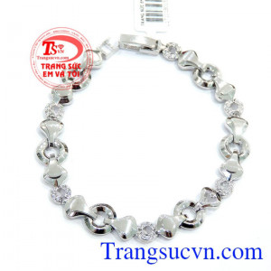 Bán Lắc tay vàng ý Nữ 18k 750 nhập khẩu.