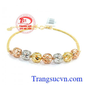 Chiếc Lắc tay Thục Nữ 18k Ý chất lượng đảm bảo.