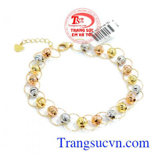 Bảo hành Lắc Gắn Kết Yêu Thương 18k 1 năm. Lắc Gắn Kết Yêu Thương 18k