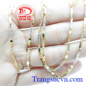 Dây chuyền vàng nữ đẹp, sang trọng cho phái nữ.
