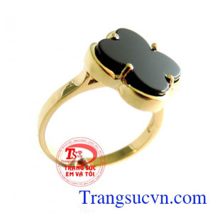 Nhẫn cỏ bốn lá mệnh thủy chất lượng đảm bảo uy tín,Nhẫn cỏ bốn lá mệnh thủy bảo hành 06 tháng,giao Nhẫn cỏ bốn lá mệnh thủy toàn quốc thanh toán an toàn 