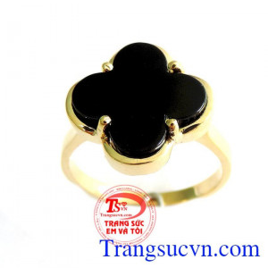 Nhẫn cỏ bốn lá mệnh thủy chất lượng đảm bảo uy tín,Nhẫn cỏ bốn lá mệnh thủy bảo hành 06 tháng,giao Nhẫn cỏ bốn lá mệnh thủy toàn quốc thanh toán an toàn 