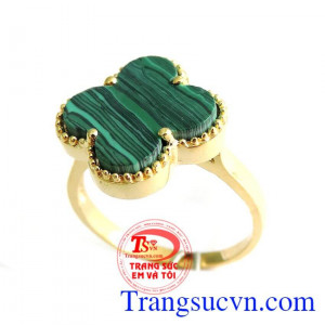 Nhẫn nữ cỏ bốn lá mênh hỏa vàng 10k chất lượng đảm bảo,Nhẫn nữ cỏ bốn lá mênh hỏa bảo hành 12 tháng,Nhẫn nữ cỏ bốn lá mênh hỏa.