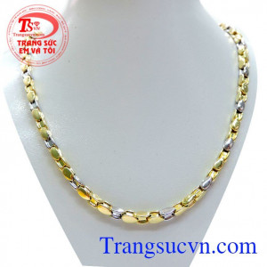 Chiếc dây chuyền italy đẹp dành cho nam đeo, chất lượng vàng đảm bảo uy tín