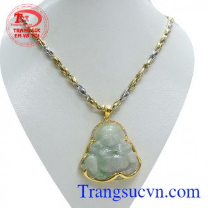 Vì vậy sản phẩm Bộ trang sức nam mặt ngọc là sự kết hợp hài hòa giữa vàng và ngọc tạo cảm giác mạnh mẽ đẳng cấp cho khách hàng