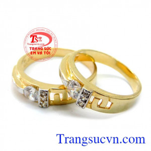 Đôi nhẫn cưới minh chứng tình yêu