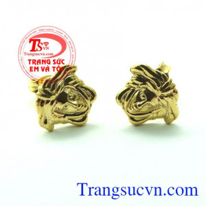 Hoa tai nữ vàng xinh yêu