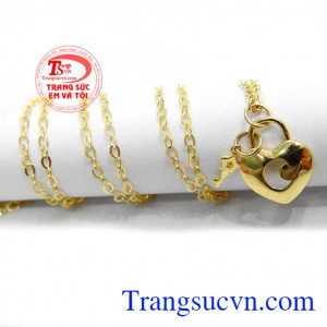 Dây chuyền chìa khóa tình yêu