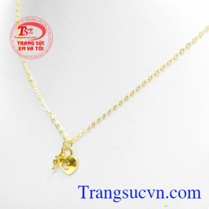 Dây chuyền chìa khóa tình yêu