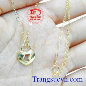 Dây chuyền chìa khóa tình yêu