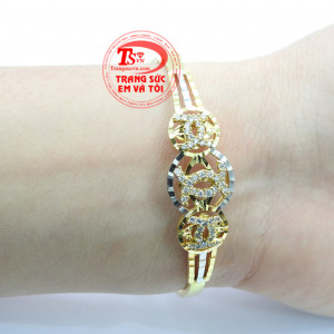 Vòng tay vàng màu nữ