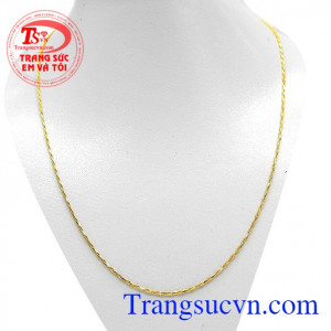 Dây chuyền nữ điệu đà, Dây chuyền được ưa chuộng bởi tính thẩm mỹ, tôn lên chiếc cổ của người phụ nữ