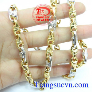 Dây chuyền nam vàng