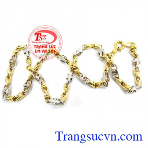 Dây chuyền nam đẹp vàng 10k