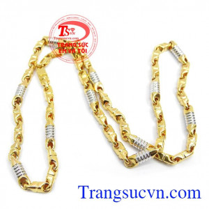 Dây chuyền cá tính vàng 10K đẹp