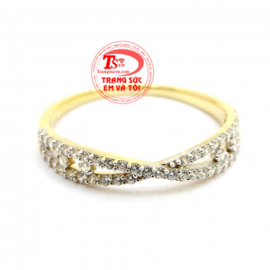 Sản phẩm được bảo hành uy tín trên toàn quốc.Nhẫn nữ vàng 10K Korea đẹp